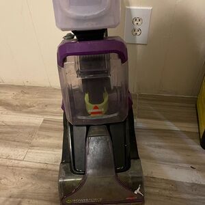 Bissell PowerForce Carpet Cleaner - Purple and Black (used once!)